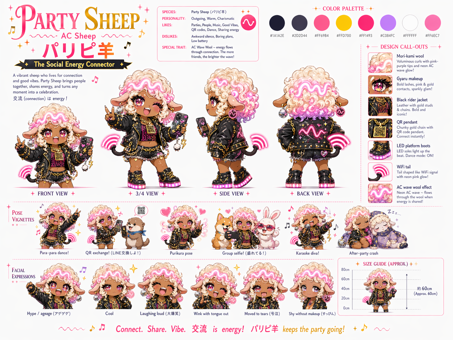 ParipiSheep デザインシート